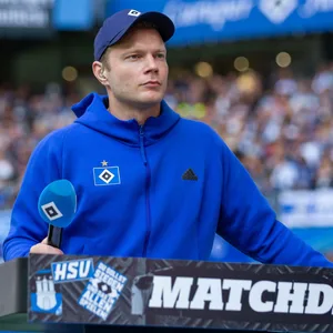 HSV-Stadionsprecher Christian Stübinger