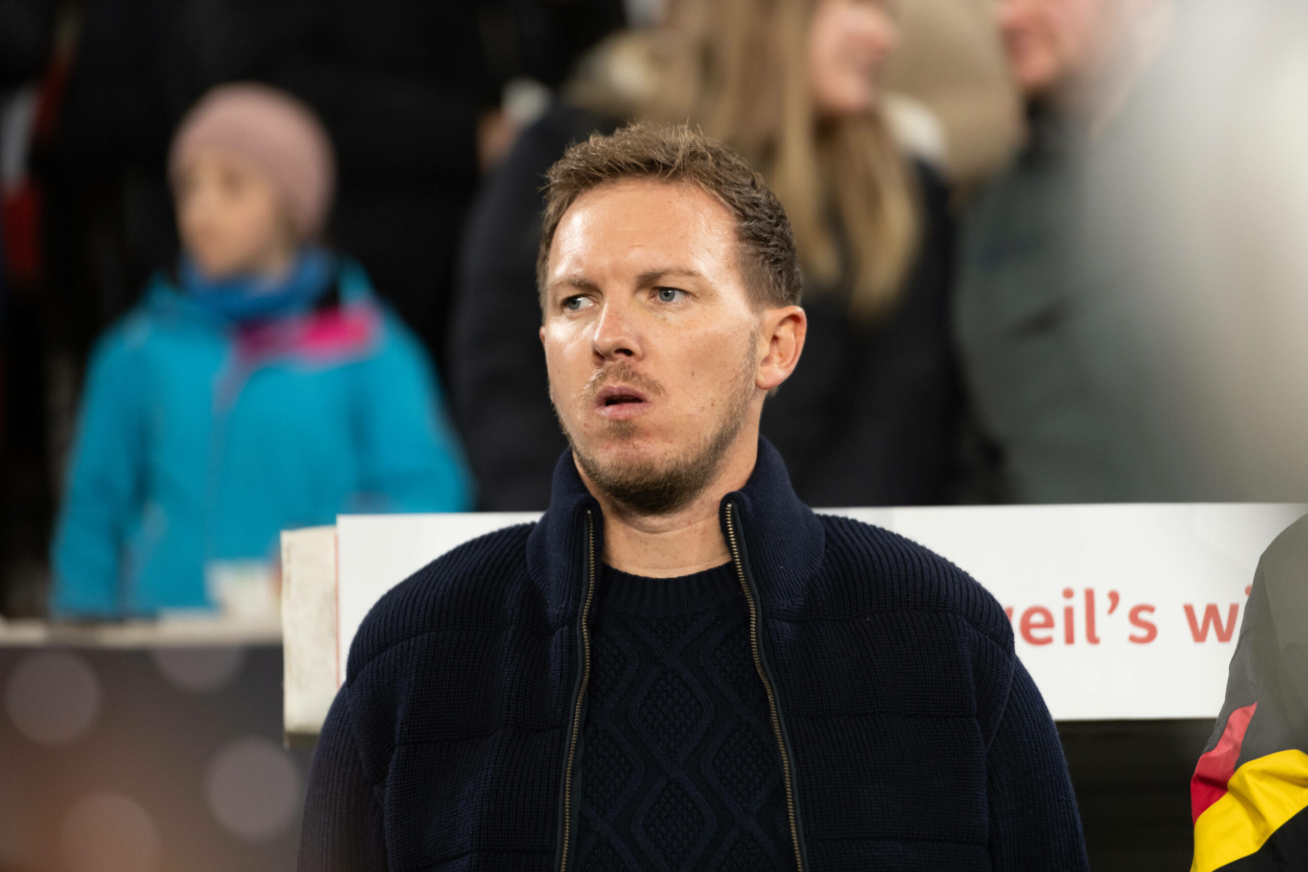 Julian Nagelsmann auf der Trainerbank