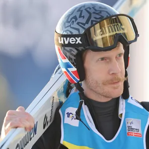 Robert Johansson im Rennanzug