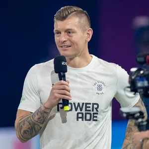 Toni Kroos bei der Icon League
