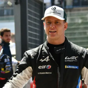 Mick Schumacher im Alpine-Rennanzug