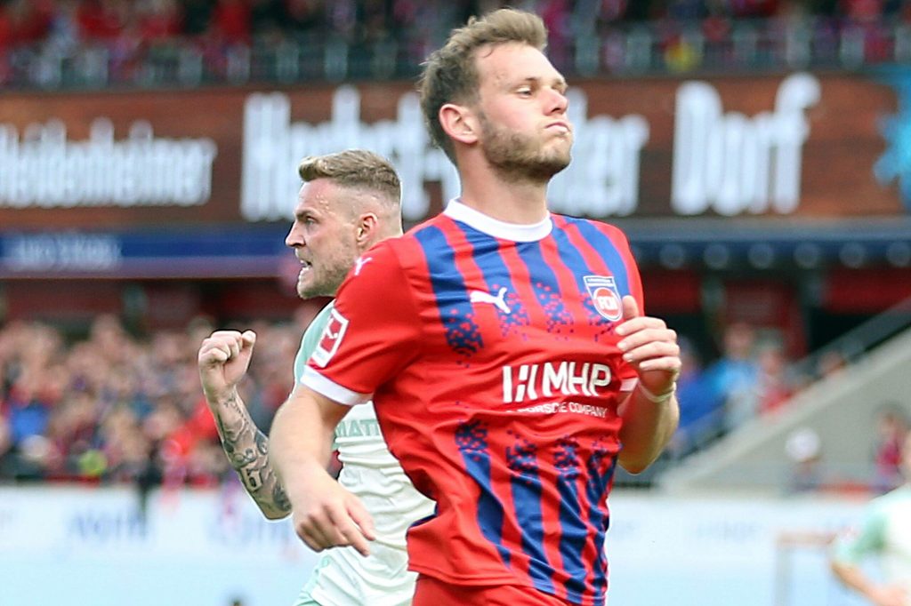 Leo Scienza ist enttäuscht, Marvin Ducksch jubelt