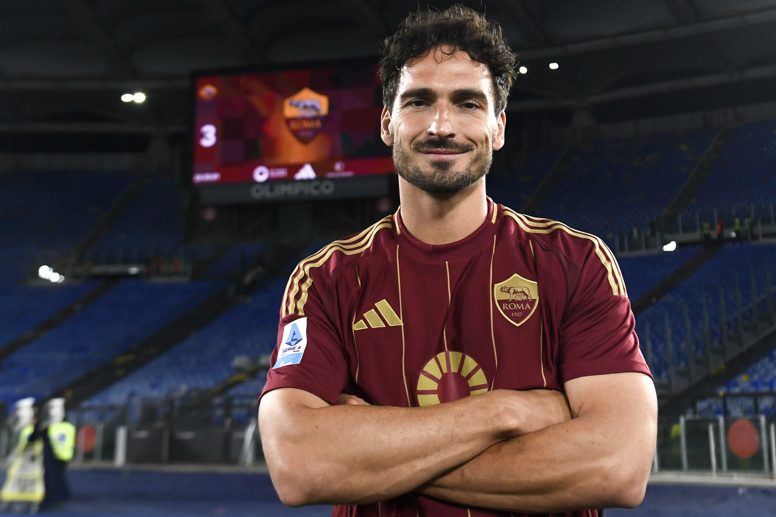 Mats Hummels im AS Rom-Trikot