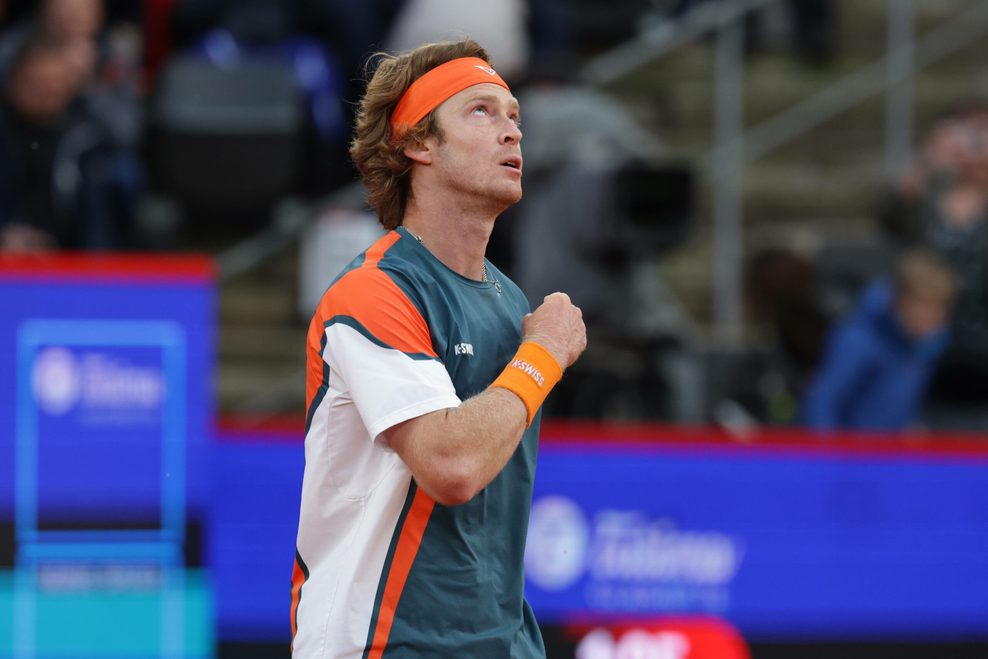 Geschafft! Andrey Rublev steht zum dritten Mal am Rothenbaum im Finale.