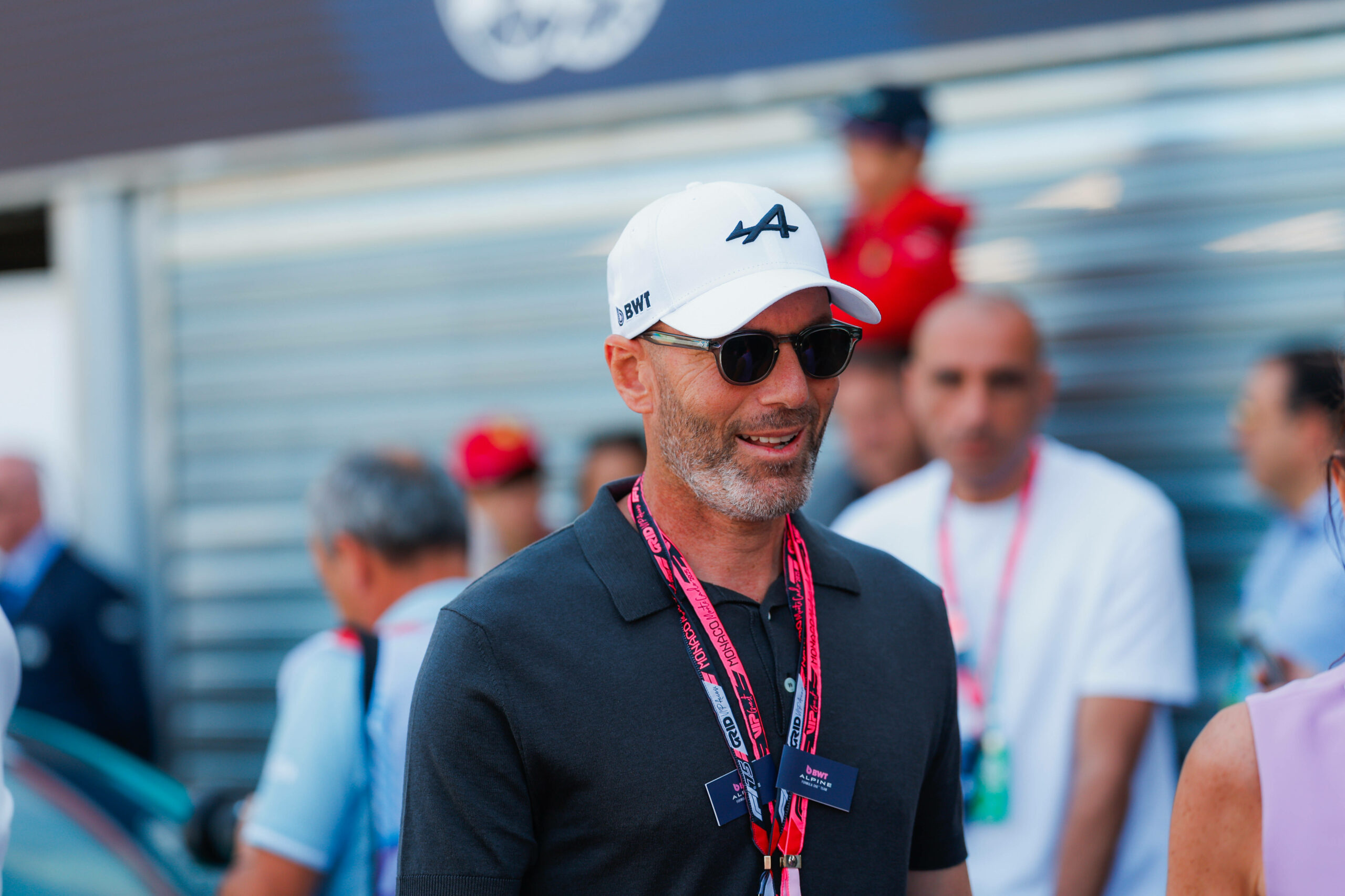 Zinedine Zidane beim Formel 1-Rennen in Monaco