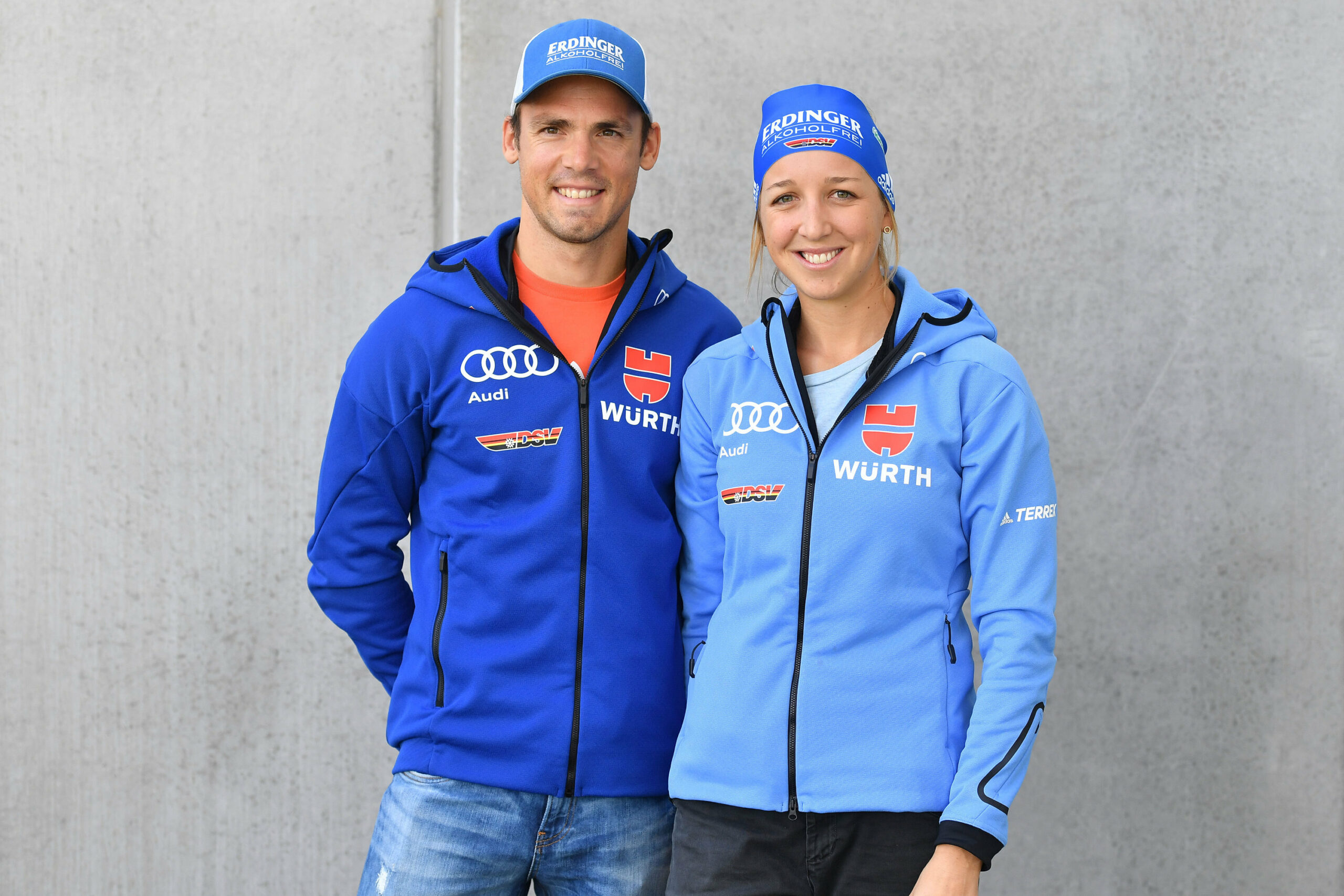 Simon Schempp und Franziska Preuß