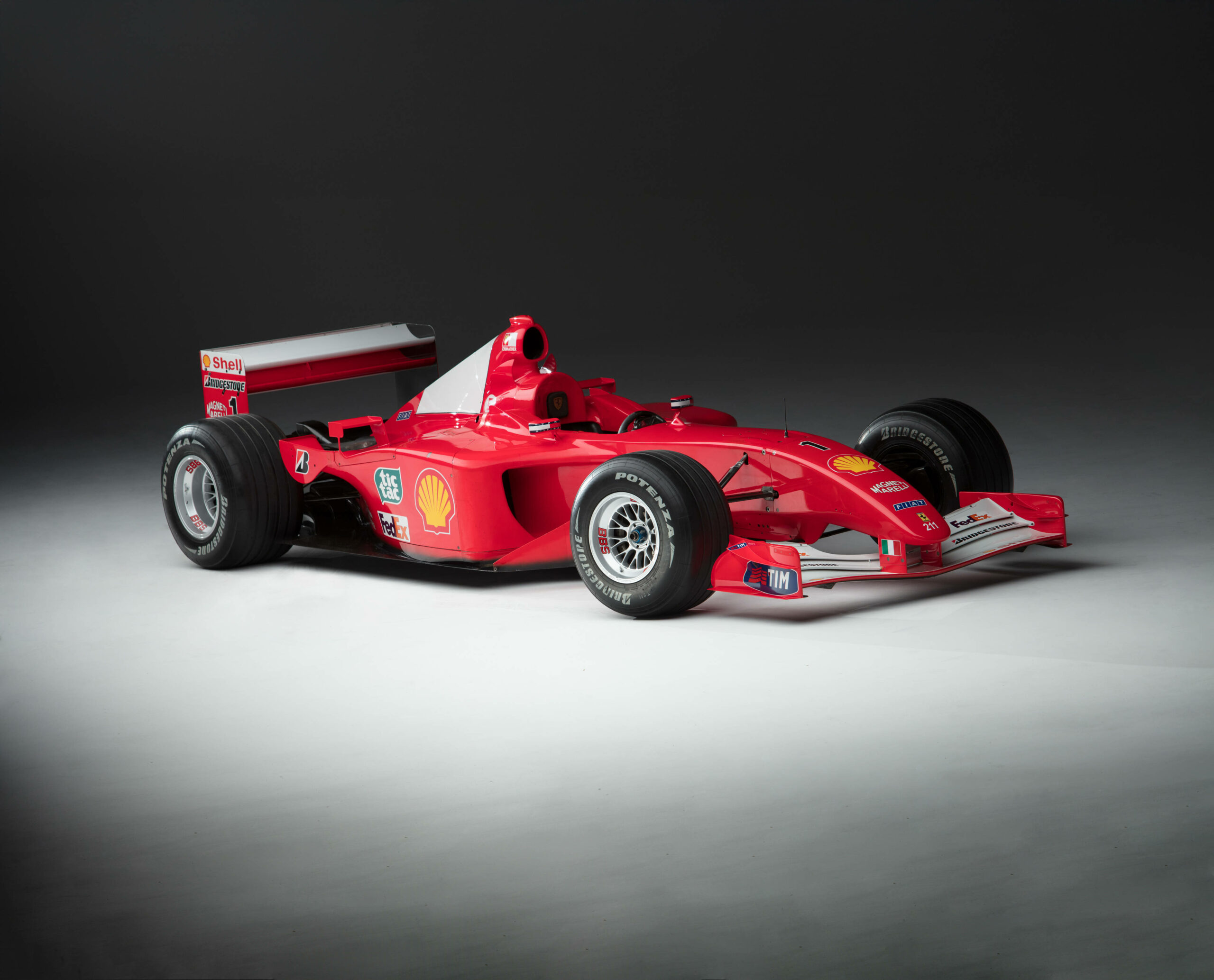 Schumachers Ferrari von 2001