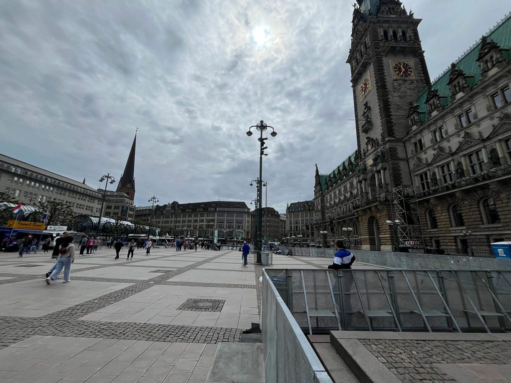 Blick auf den Rathausmarkt