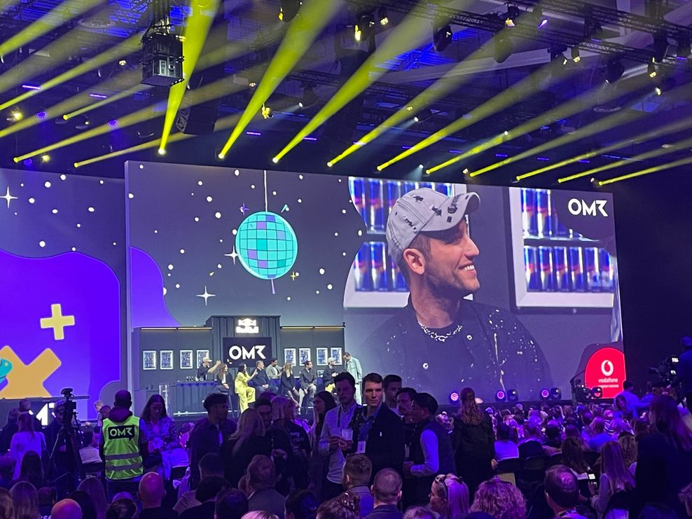 Rezo bei der OMR: "YouTube ist mein Zuhause".