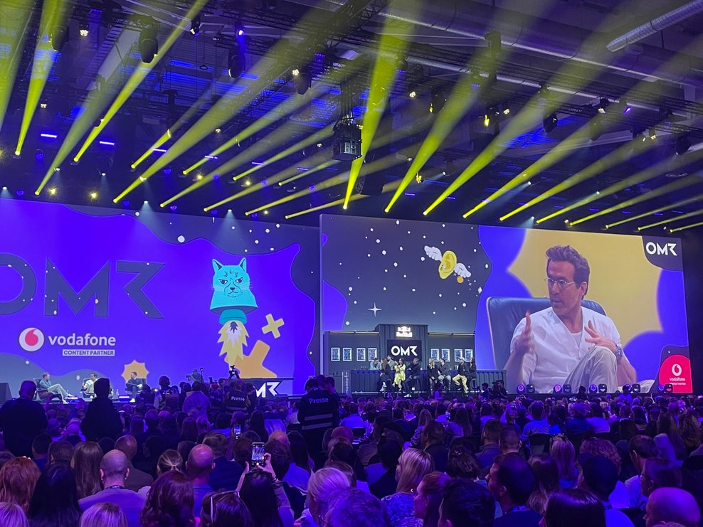 Ryan Reynolds ist der mit Abstand berühmteste Gast der OMR 2025.