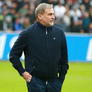 Stefan Kuntz nach dem Spiel in Elversberg