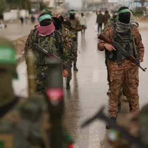 Bewaffnete Hamas-Kämpfer