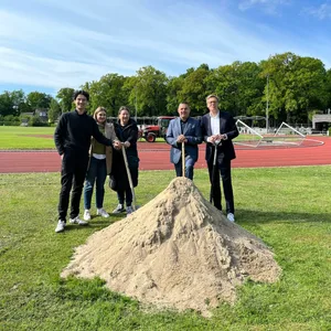 Spatenstich im Hammer Park
