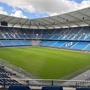Im Volksparkstadion wurde nach dem HSV-Aufstieg bereits ein neuer Rasen verlegt.