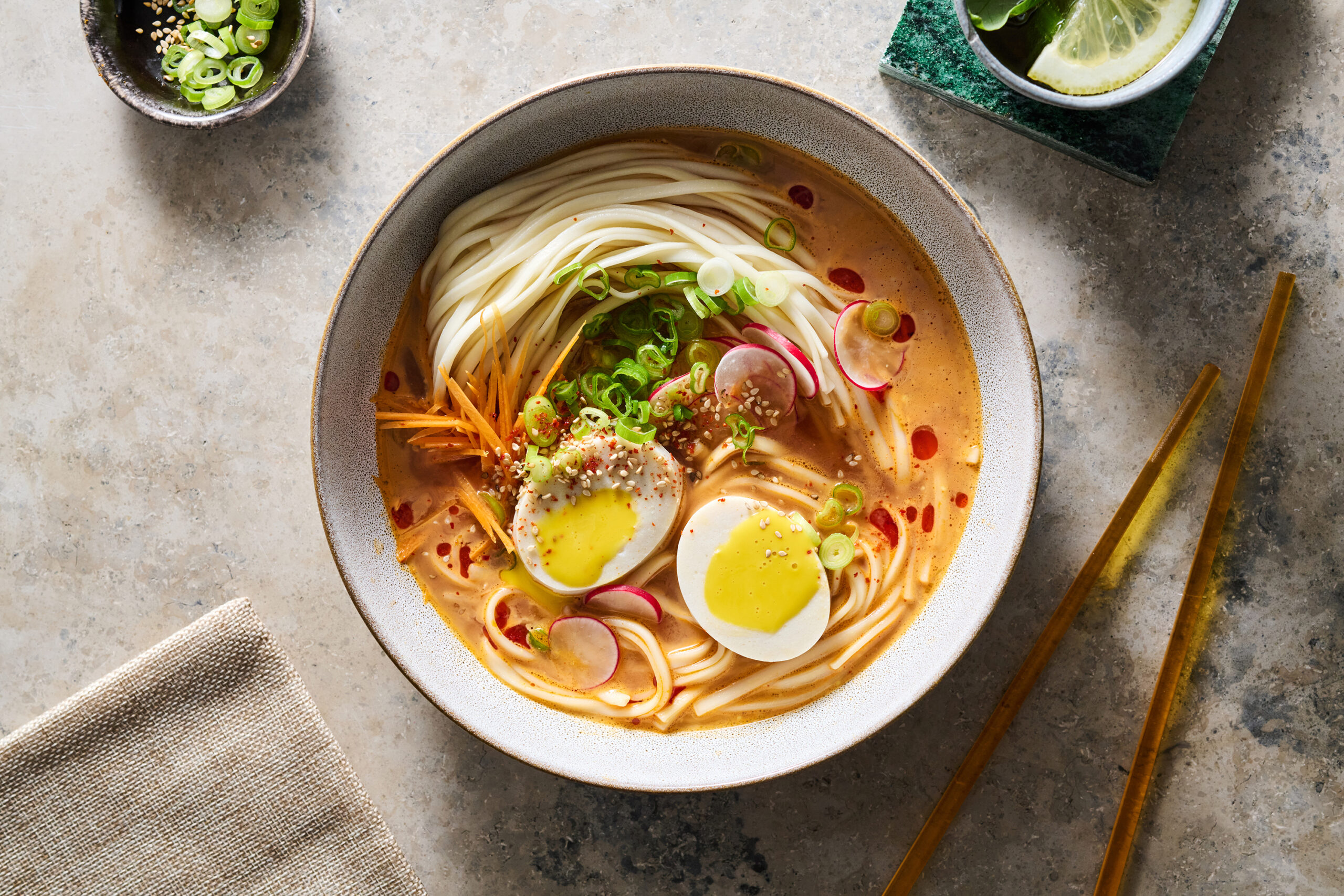 Ramensuppe mit veganem Ei? Könnte es bald auch in Hamburger Restaurants geben.