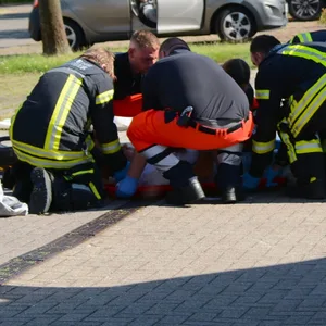 Bei dem Unfall in Oststeinbek bei Hamburg wurden zwei Personen verletzt, eine von ihnen schwer.