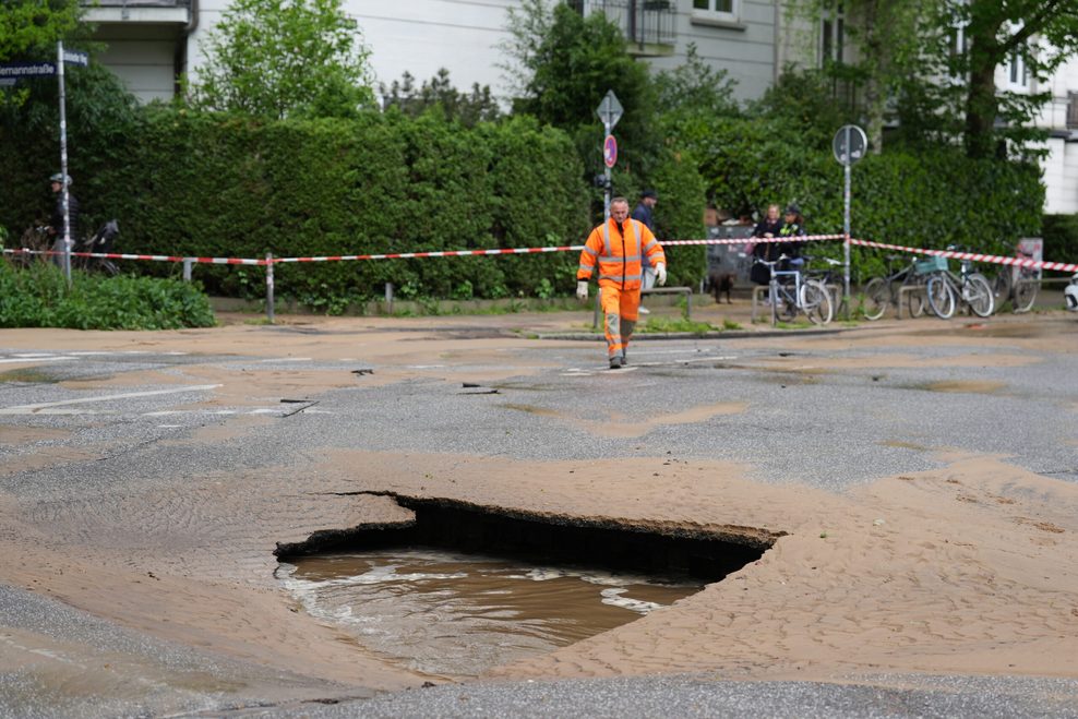 Viele Haushalte hatten nach dem Wasserrohrbruch kein fließendes Wasser mehr.
