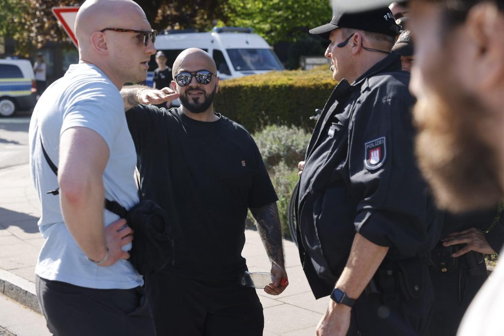 Halil Simsek, der Organisator der Demo