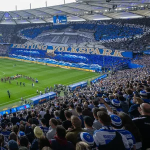 Große Kulisse für ein letztes Zweitliga-Fest im Volkspark: 57.000 Zuschauer werden am Samstag beim Aufstiegsspiel gegen Ulm dabei sein.