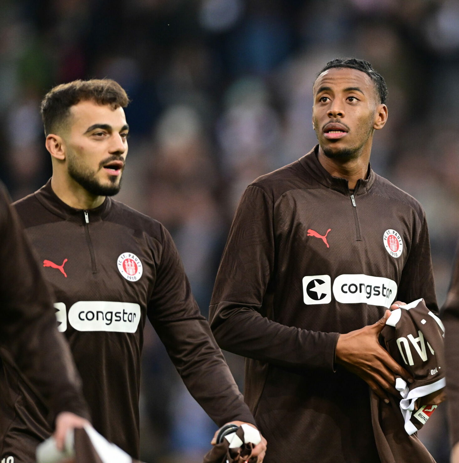 Danel Sinani und Morgan Guilavogui.