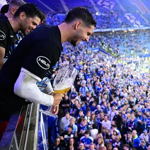 Der HSV feiert den Aufstieg