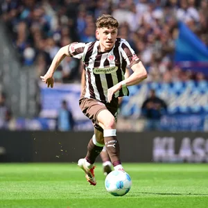 Philipp Treu bei einem St. Pauli-Spiel
