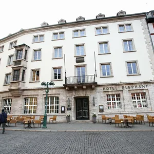 Fassade eines Hotels