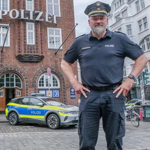 Kay Strassberg ist neuer Leiter der weltberühmten Davidwache in Hamburg-St. Pauli.