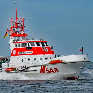 Der Seenotrettungskreuzer „Bernhard Gruben“