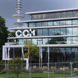 Das Congress Center Hamburg (CCH) am Dammtor in Hamburg.