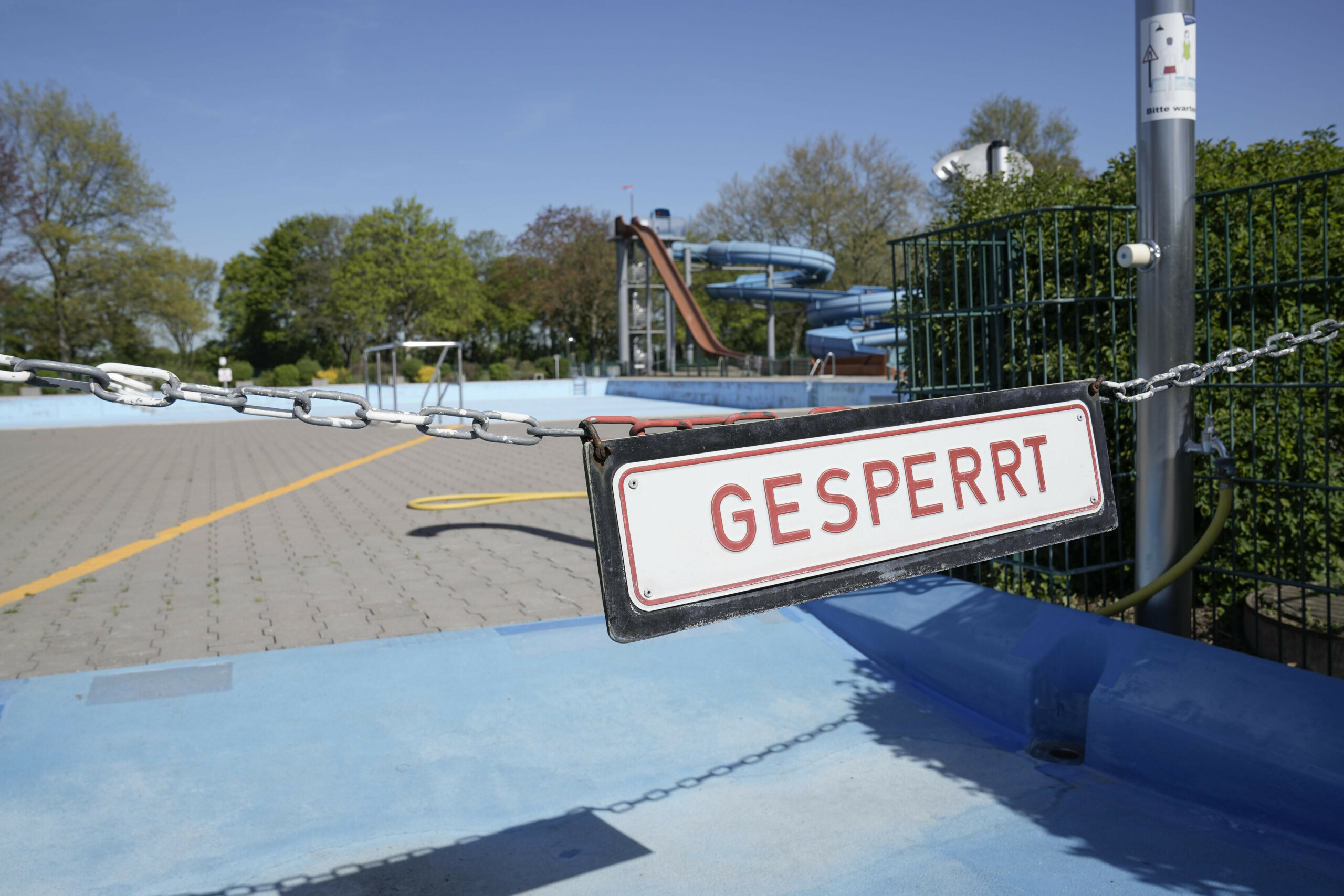 Geschlossenes Freibad