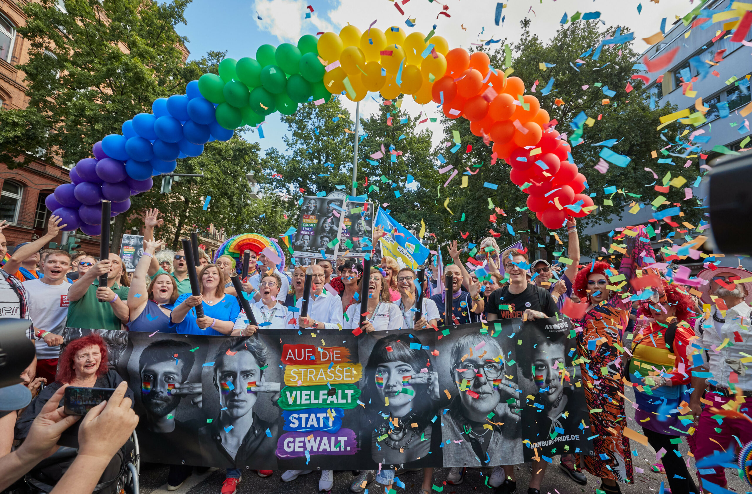 Der CSD in Hamburg