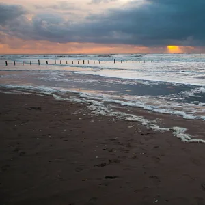 Strand von Römö in Dänemark