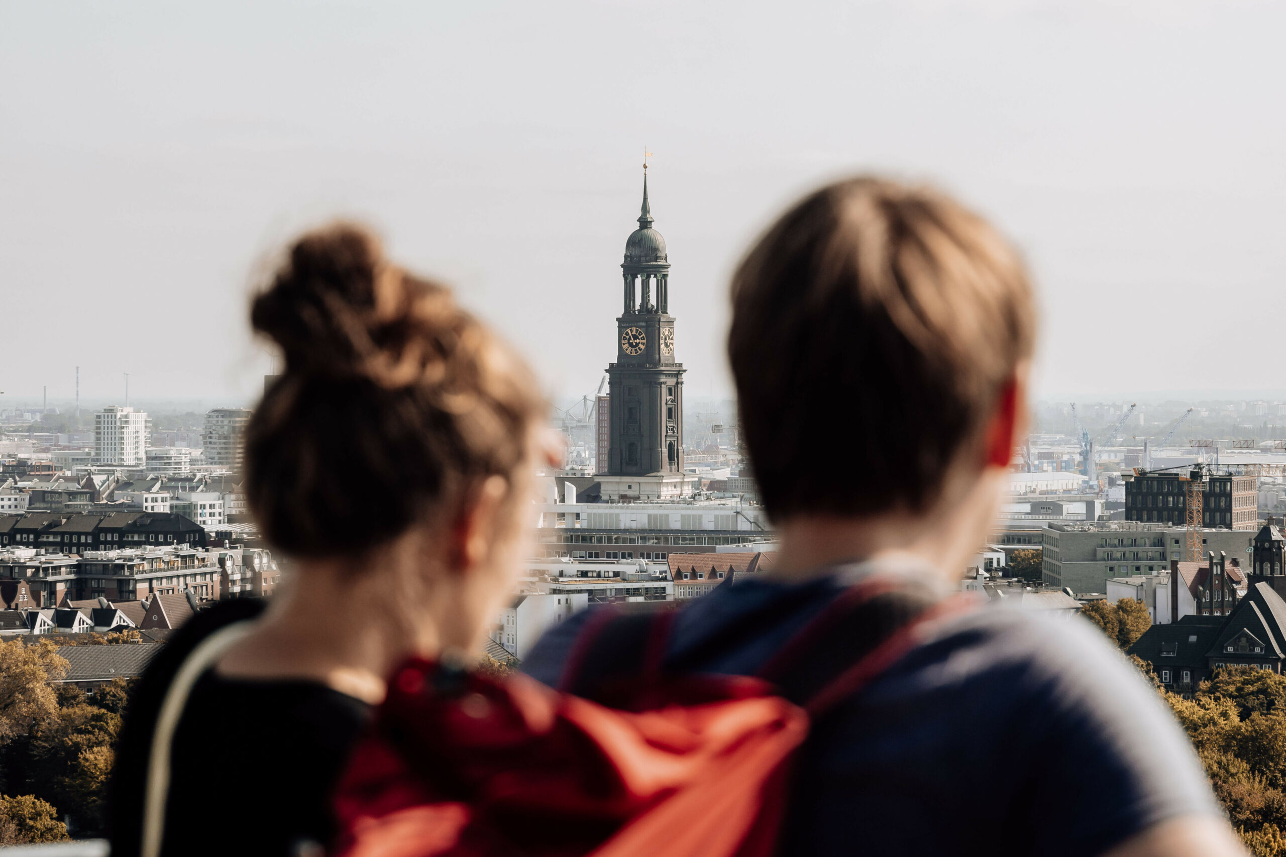 Ausblick vom Bunker St. Pauli
