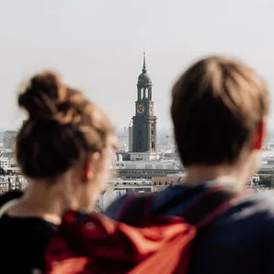 Ausblick vom Bunker St. Pauli