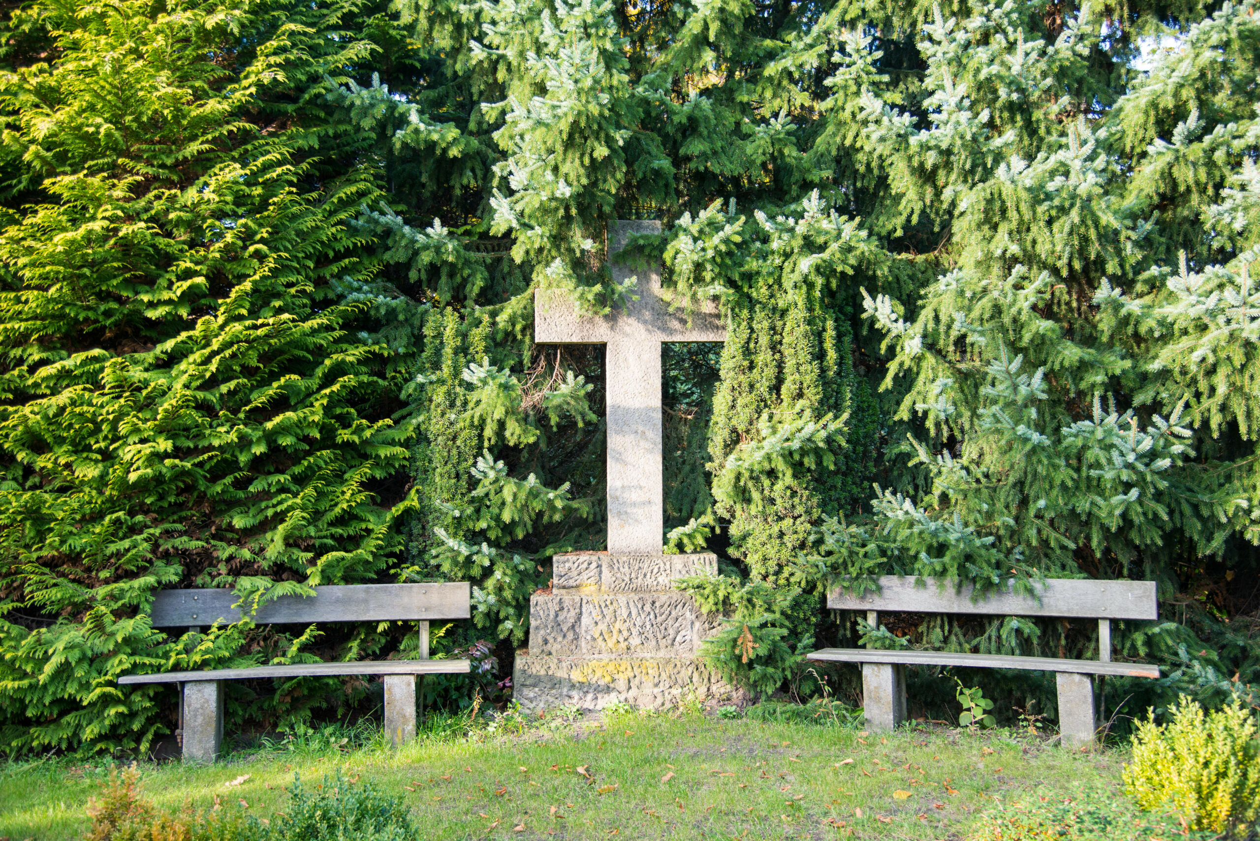 Evangelischer Friedhof Bornkamp im Hamburger Stadtteil Altona