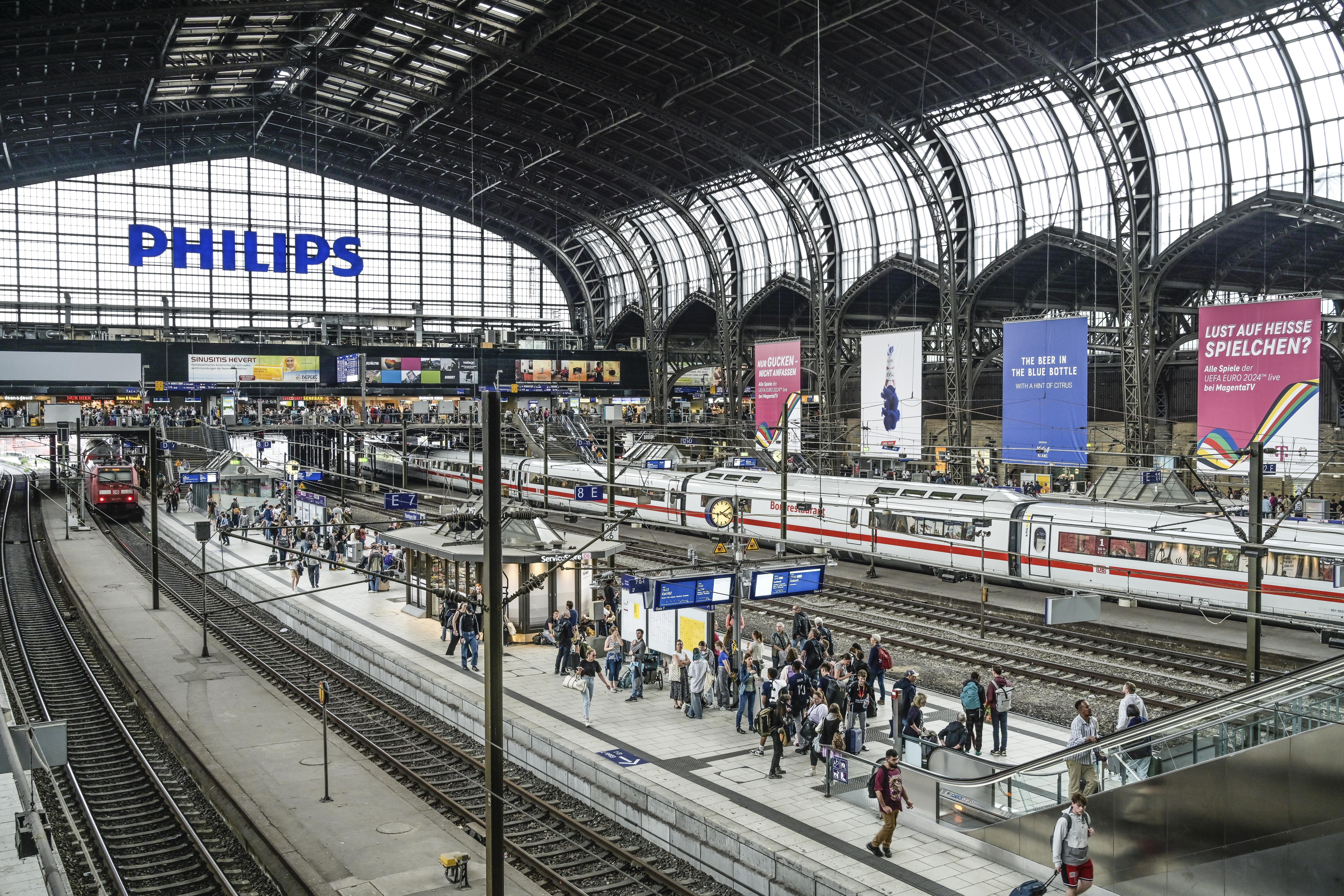 Hauptbahnhof Hamburg Gleise