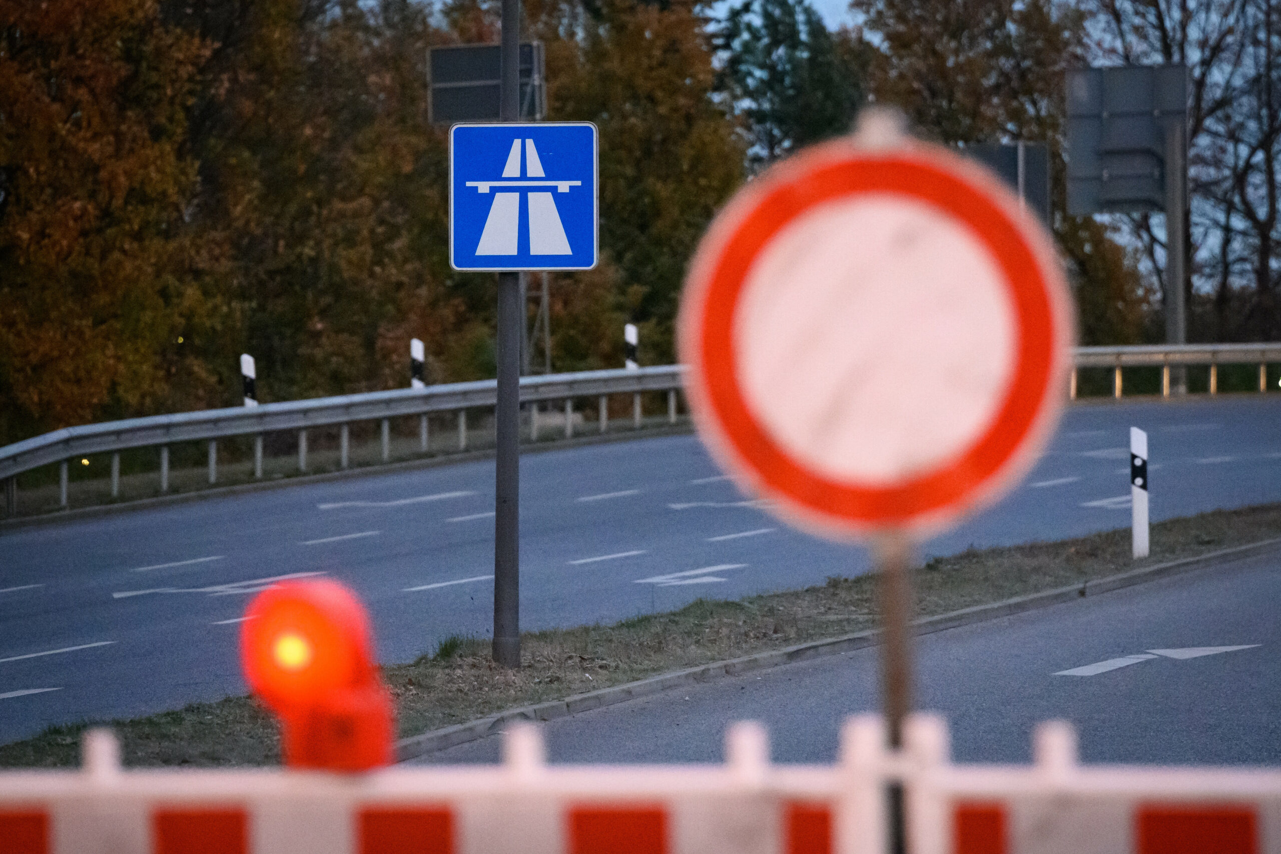 Sperrung der A1