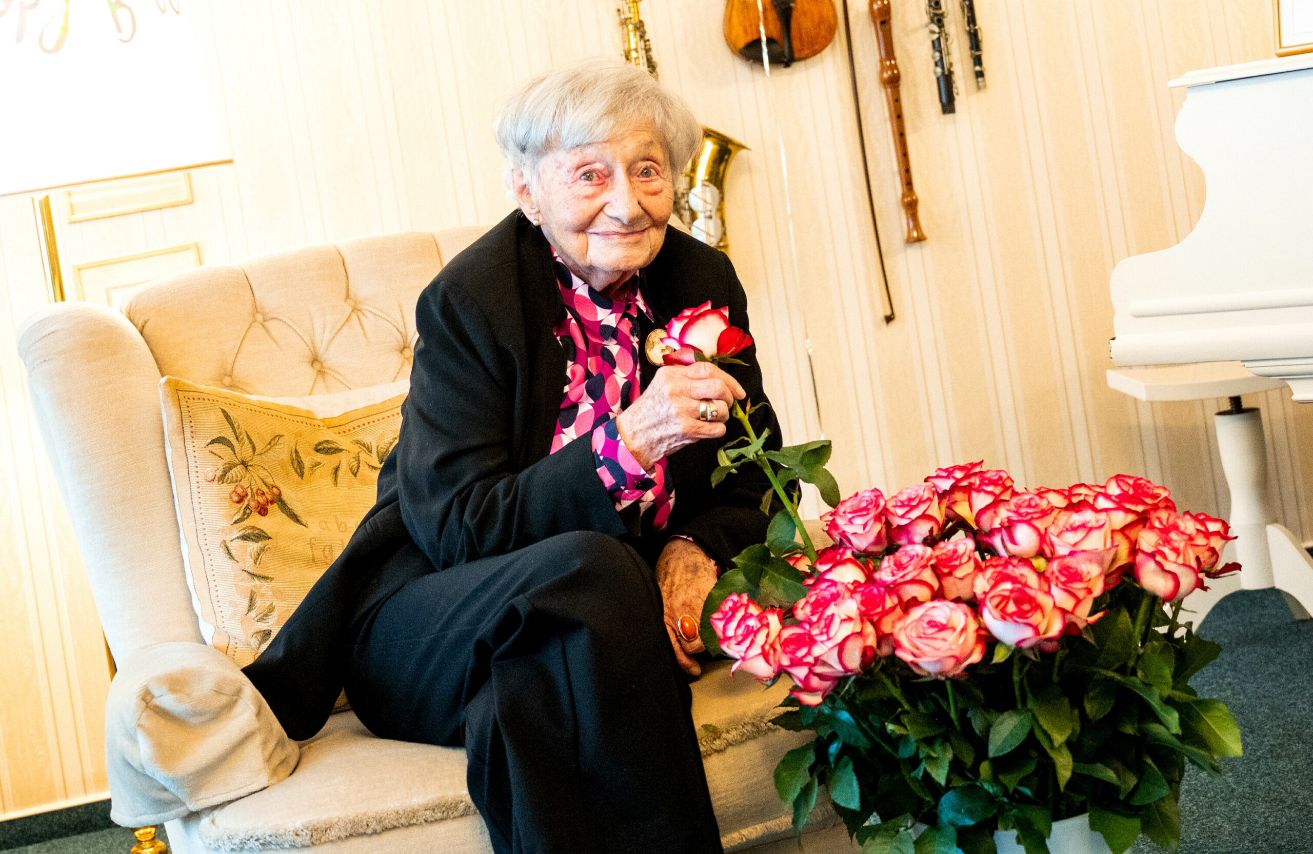 Trauer um Ottilie Reimers: Mit 112 Jahren ist die wohl älteste Frau in Schleswig-Holstein Ende Mai gestorben.