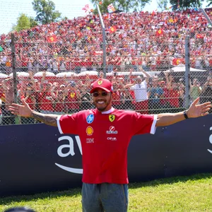 Lewis Hamilton in Imola