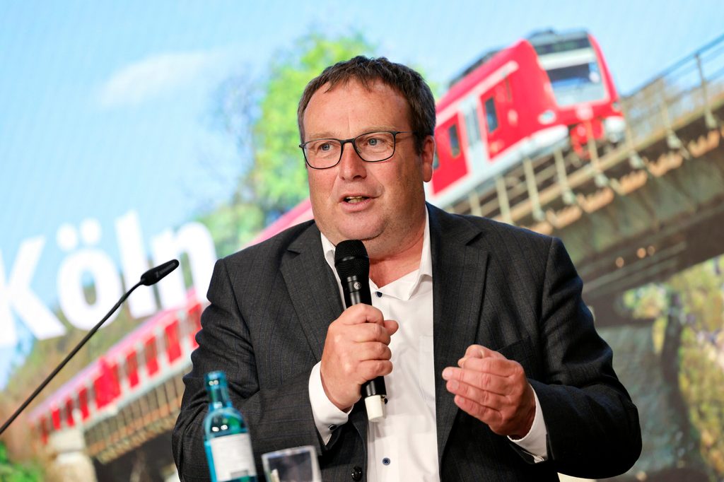 NRW-Verkehrsminister Oliver Krischer (Grüne).