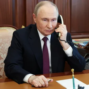 Putin am Telefon