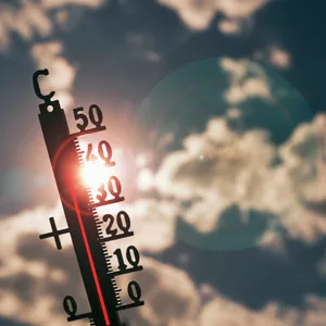 Thermometer im Himmel