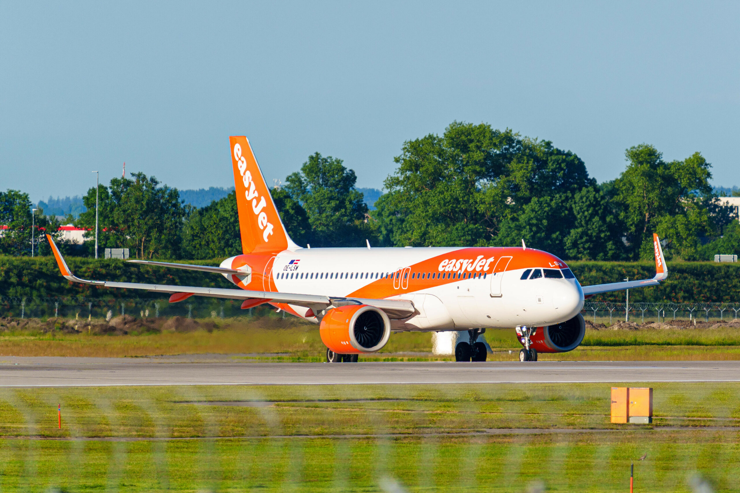 Easyjet Flugzeug (Symbolbild)