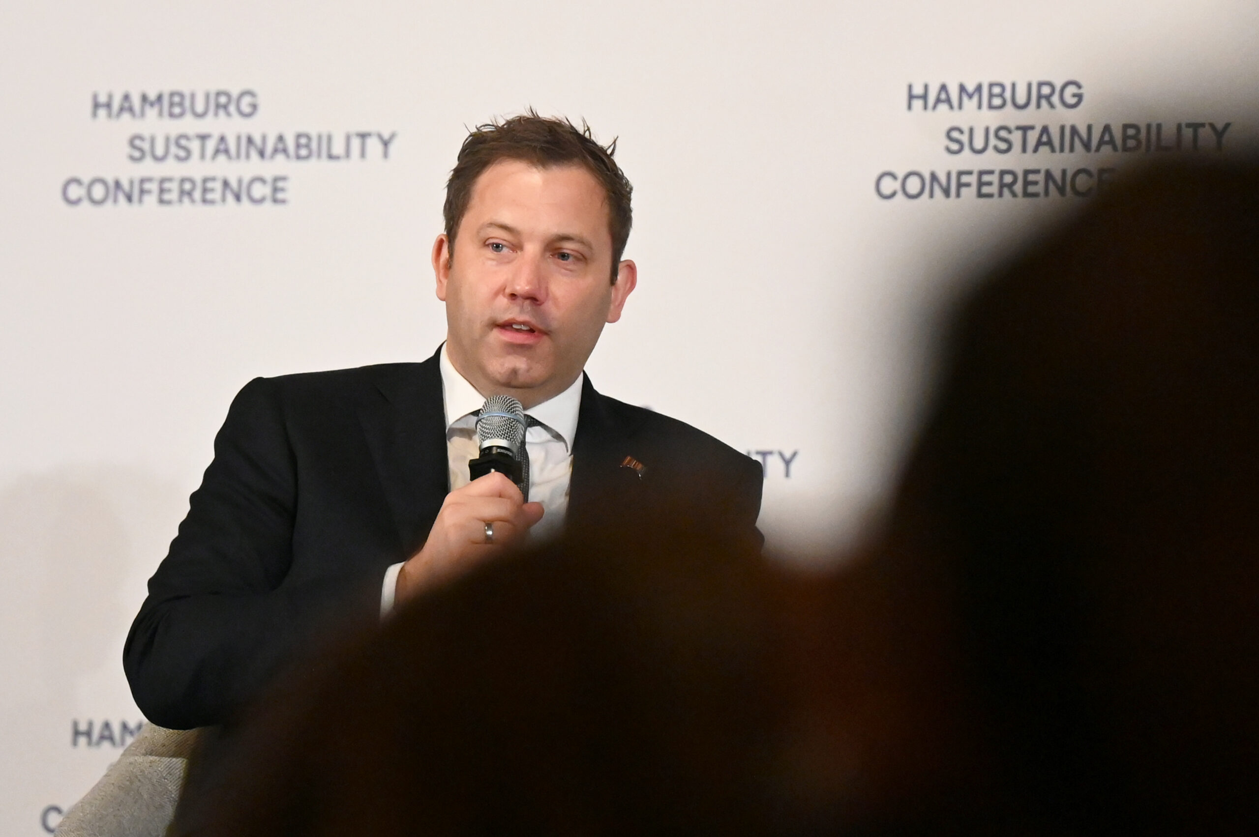 Vizekanzler Klingbeil bei der „Hamburg Sustainability Conference“