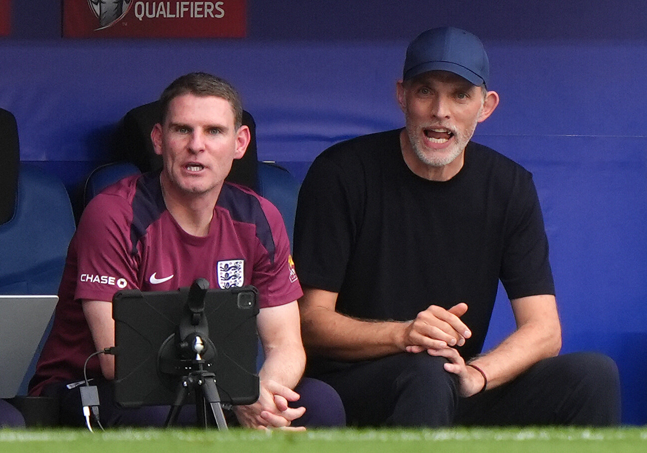 England-Trainer Thomas Tuchel beim Spiel gegen Andorra