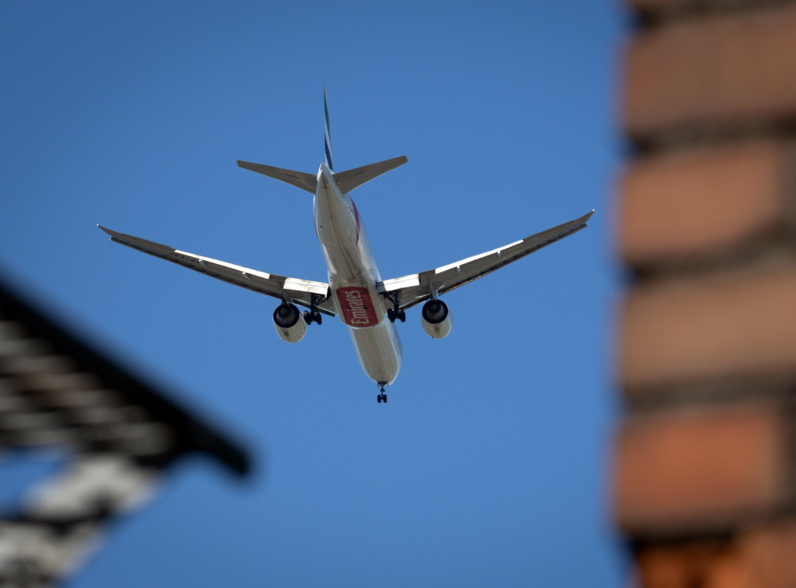 Anflug auf den Hamburger Flughafen Fuhlsbüttel (Symbolbild)