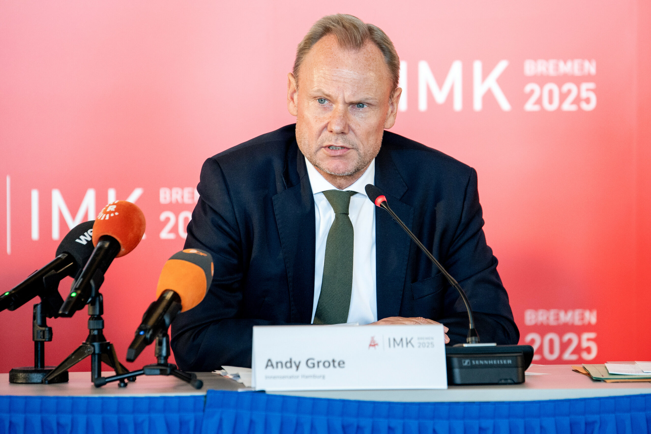 Andy Grote, Innensenator (SPD)