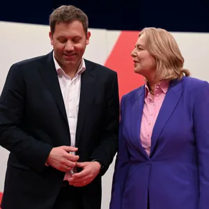 Das neue SPD-Führungsduo: Lars Klingbeil und Bärbel Bas.