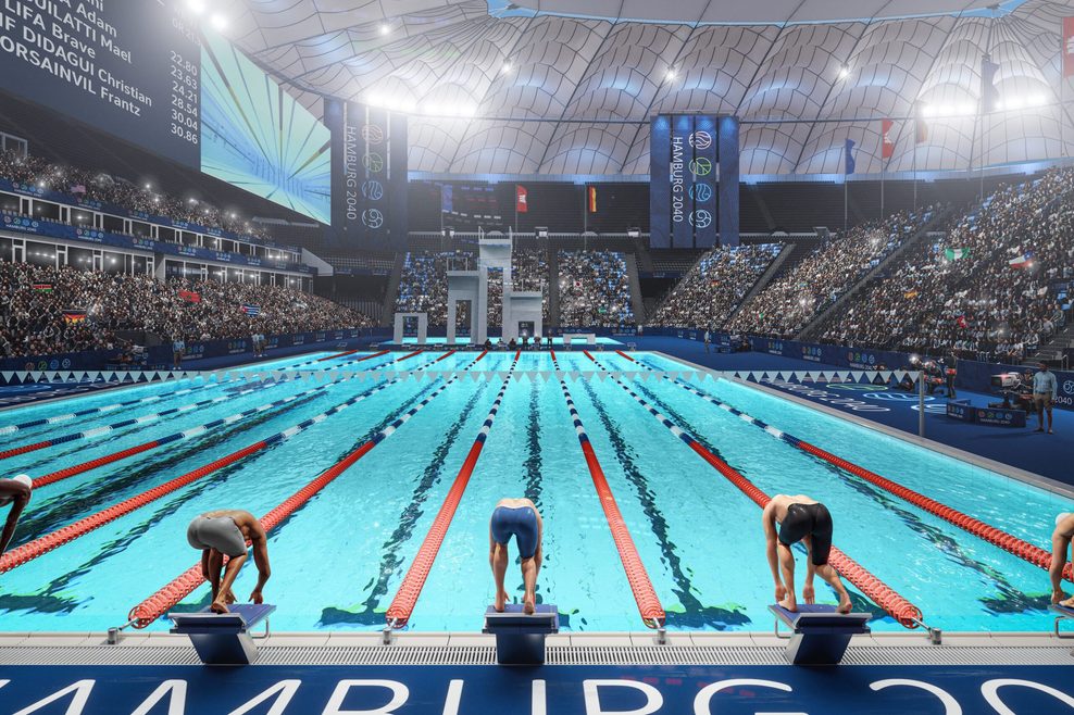 Olympia Hamburg Volksparkstadion